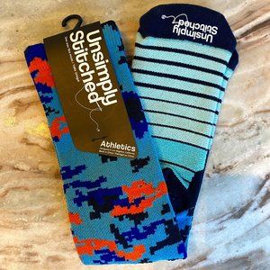 Puzzle Piece Athletic Socks